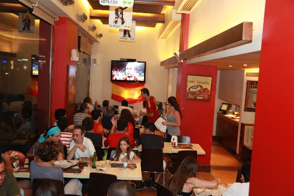 Euro 2012  Final Spain Vs Italy @ ZwZ